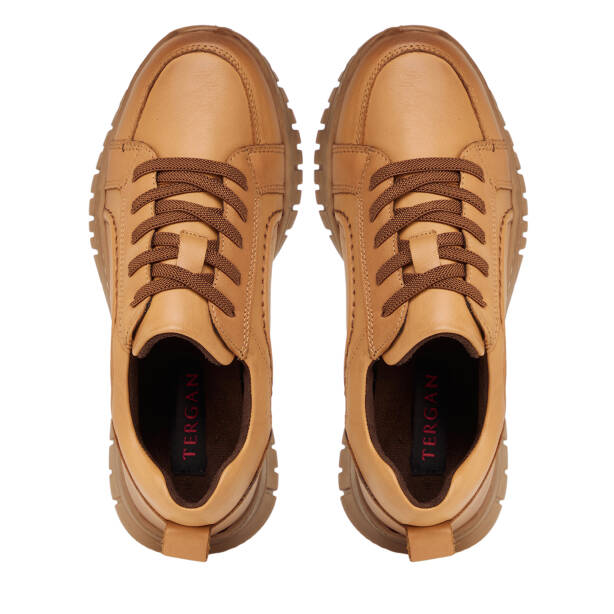 Taba Hakiki Deri Kadın Sneaker - K26S1AY68810-A29 - 5