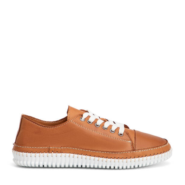 Taba Hakiki Deri Kadın Sneaker - K4MEAY068703-L8R - Tergan Four Season