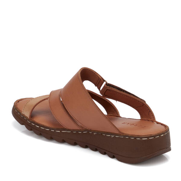 Taba Hakiki Deri Kadın Terlik - K26Y1TR68500-A29 - 3