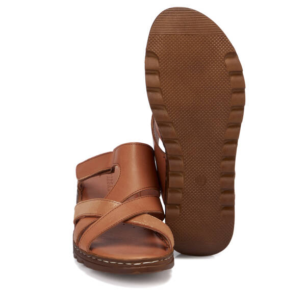 Taba Hakiki Deri Kadın Terlik - K26Y1TR68500-A29 - 4