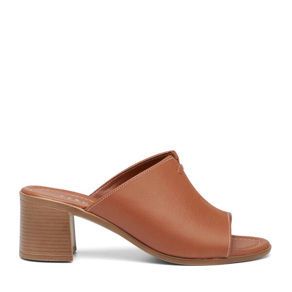 Taba Hakiki Deri Kadın Terlik - K26Y1TR68524-A29 - 1