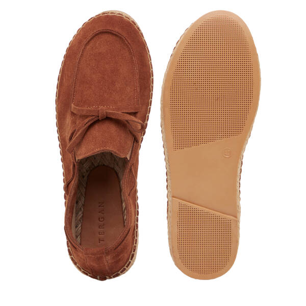 Taba Hakiki Süet Deri Erkek Espadril - E26I1AY57625-K59 - 6