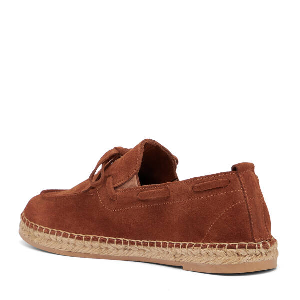 Taba Hakiki Süet Deri Erkek Espadril - E26I1AY57625-K59 - 4