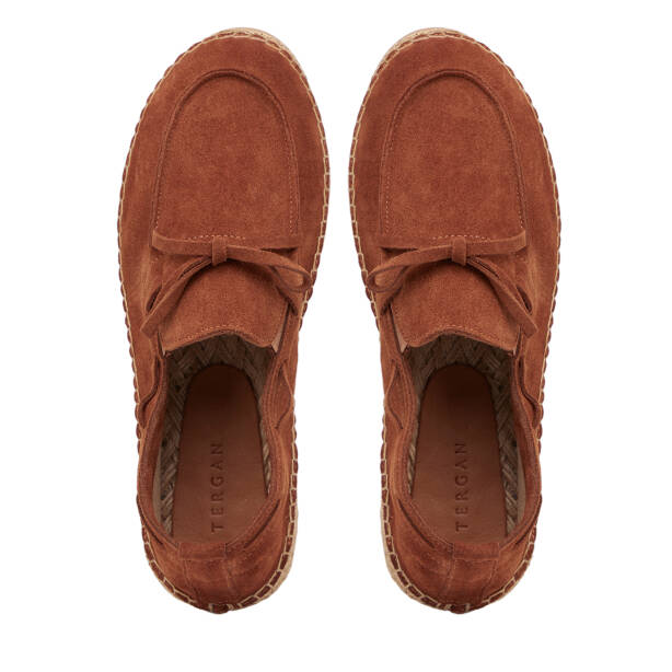 Taba Hakiki Süet Deri Erkek Espadril - E26I1AY57625-K59 - 5