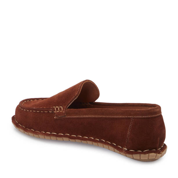 Taba Hakiki Süet Deri Kadın Loafer - K26I1AY68455-K59 - 2