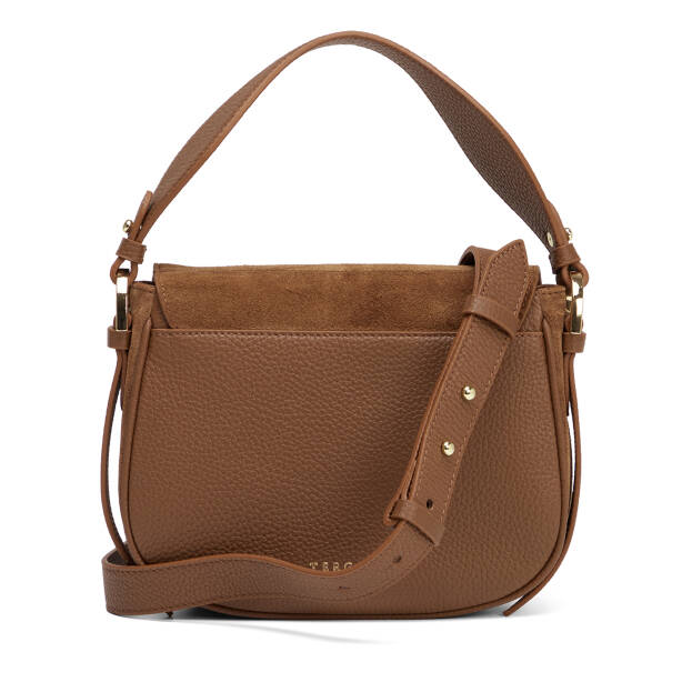 Taba Hakiki Süet Deri Kadın Omuz Çantası - S26K1BC80649-T0S - 3