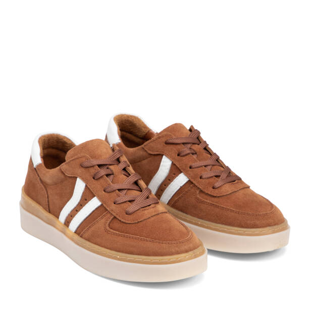 Taba Hakiki Süet Deri Kadın Sneaker - K26I1AY68421-K59 - 2