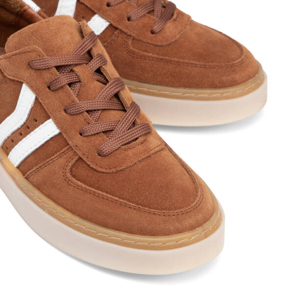 Taba Hakiki Süet Deri Kadın Sneaker - K26I1AY68421-K59 - 3