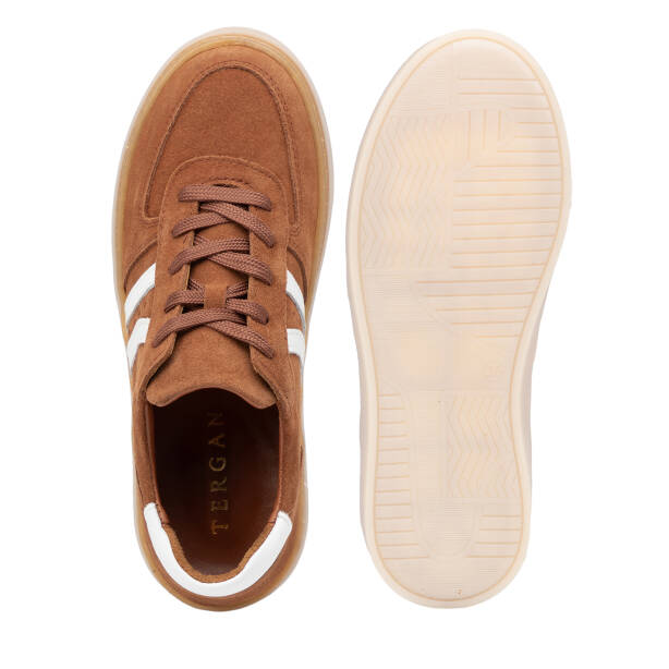 Taba Hakiki Süet Deri Kadın Sneaker - K26I1AY68421-K59 - 6