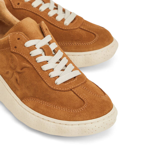 Taba Hakiki Süet Deri Kadın Sneaker - K26I1AY68701-K59 - 3