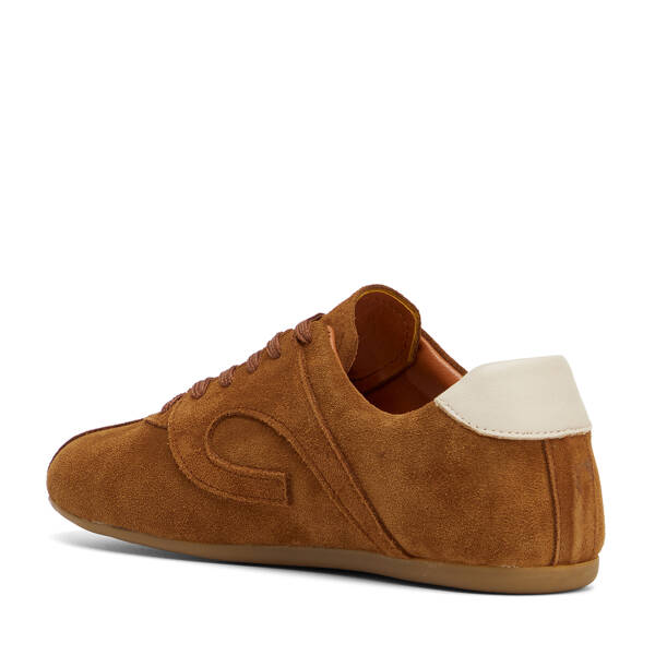 Taba Hakiki Süet Deri Kadın Sneaker - K26S1AY68936-K59 - 4