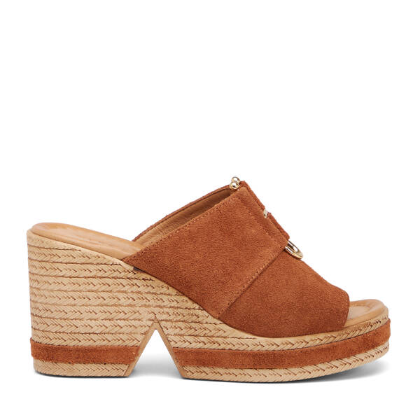 Taba Hakiki Süet Deri Kadın Terlik - K26Y1TR68606-K59 - 1