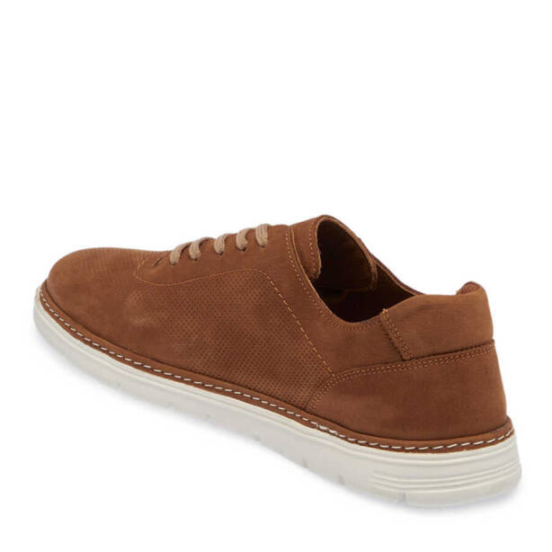 Taba Nubuk Deri Erkek Sneaker - E24I1AY56855-G99 - 2