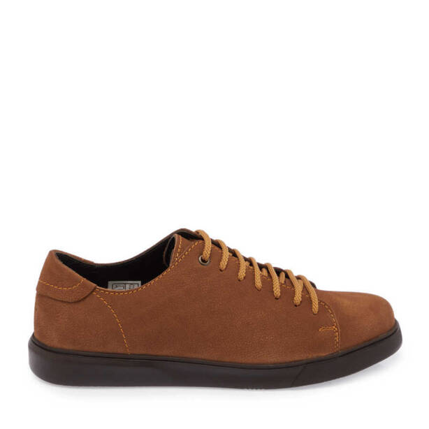 Taba Nubuk Deri Erkek Sneaker - E24S1AY57093-X27 - 3