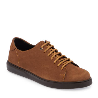  Taba Nubuk Deri Erkek Sneaker - E24S1AY57093-X27 | Taba 