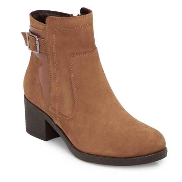 Taba Nubuk Deri Kadın Bot - K25K1BT68226-G99 - 1