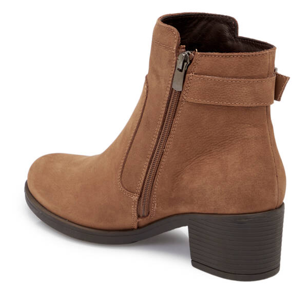 Taba Nubuk Deri Kadın Bot - K25K1BT68226-G99 - 2