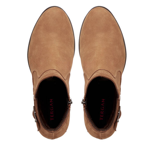 Taba Nubuk Deri Kadın Bot - K25K1BT68226-G99 - 5