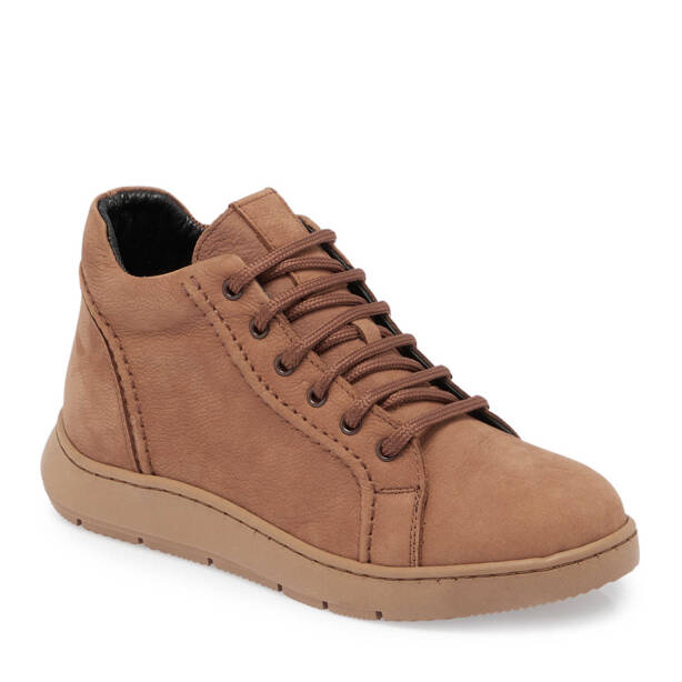Taba Nubuk Deri Kadın Casual Bot - K24K1BT67633-G99 