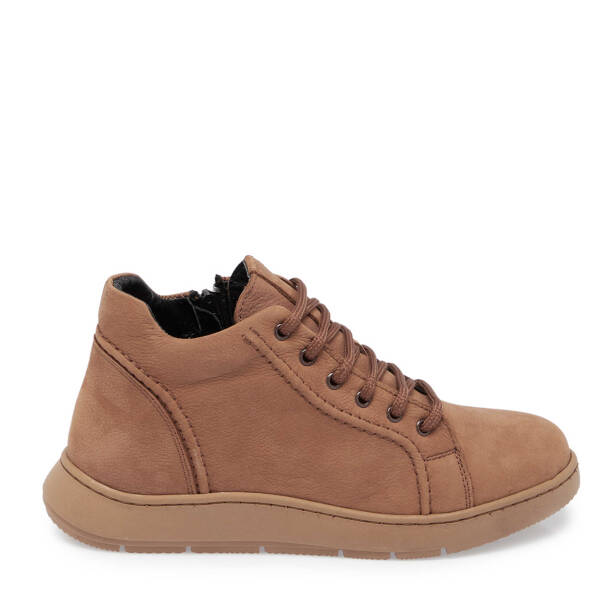 Taba Nubuk Deri Kadın Casual Bot - K24K1BT67633-G99 - 3