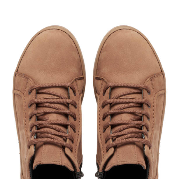 Taba Nubuk Deri Kadın Casual Bot - K24K1BT67633-G99 - 5