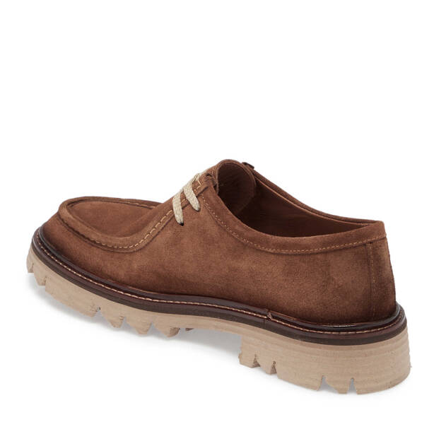 Taba Süet Deri Erkek Casual Ayakkabı - E24S1AY56978-K59 - 2