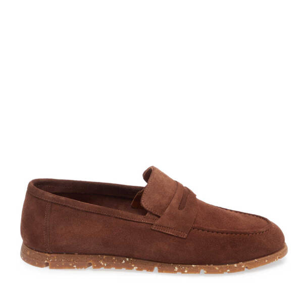 Taba Süet Deri Erkek Loafer - E24I1AY56588-K59 - 3