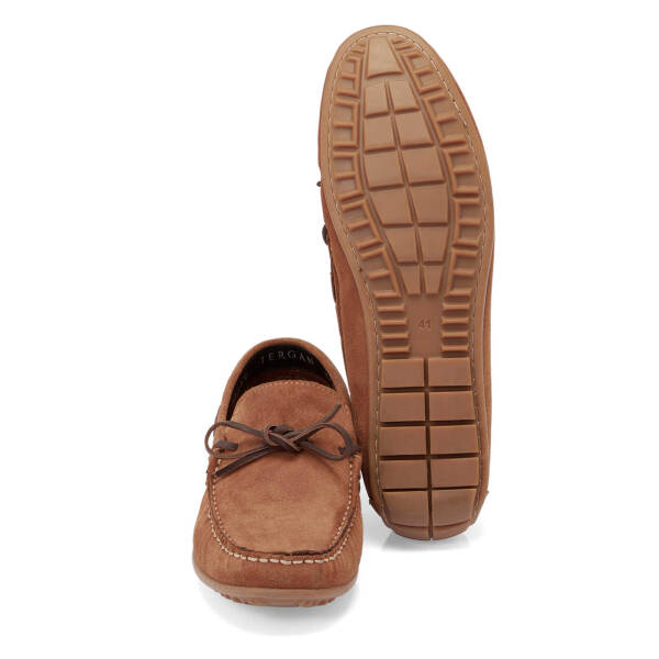 Taba Süet Deri Erkek Loafer - E25I1AY57297-K59 - 4