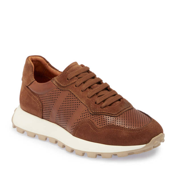 Taba Hakiki Süet Deri Erkek Sneaker - E24I1AY56733-K59 - 2