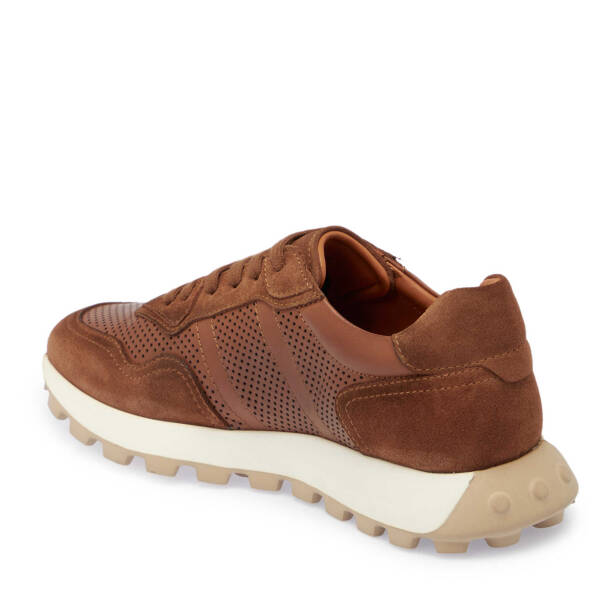 Taba Hakiki Süet Deri Erkek Sneaker - E24I1AY56733-K59 - 3