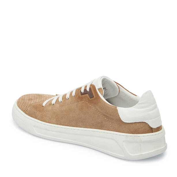 Taba Süet Deri Erkek Sneaker - E24I1AY56751-K59 - 2