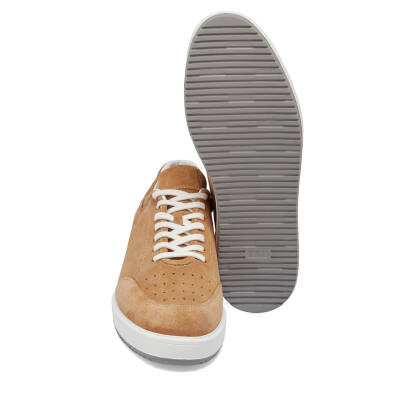 Taba Süet Deri Erkek Sneaker - E24I1AY56857-K59 - 4