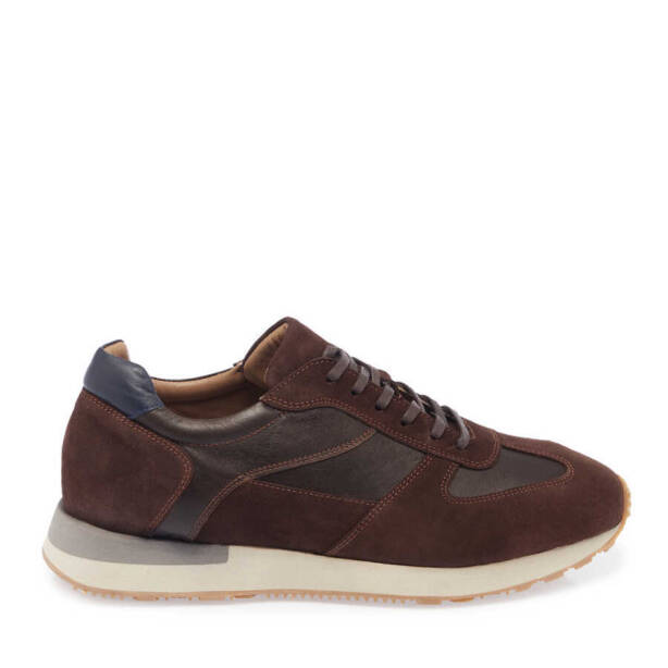 Taba Hakiki Süet Deri Erkek Sneaker - E24I1AY56915-W33 - 1