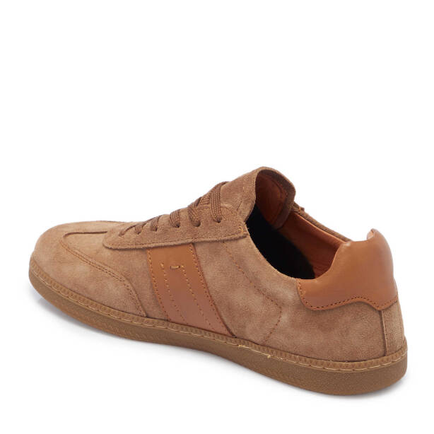 Taba Hakiki Süet Deri Erkek Sneaker - E25I1AY57273-K59 - 3