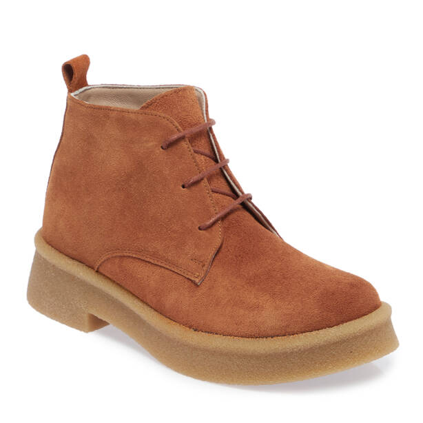 Taba Hakiki Süet Deri Kadın Bot - K25K1BT68143-K59 - 2