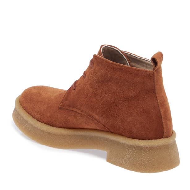 Taba Hakiki Süet Deri Kadın Bot - K25K1BT68143-K59 - 3