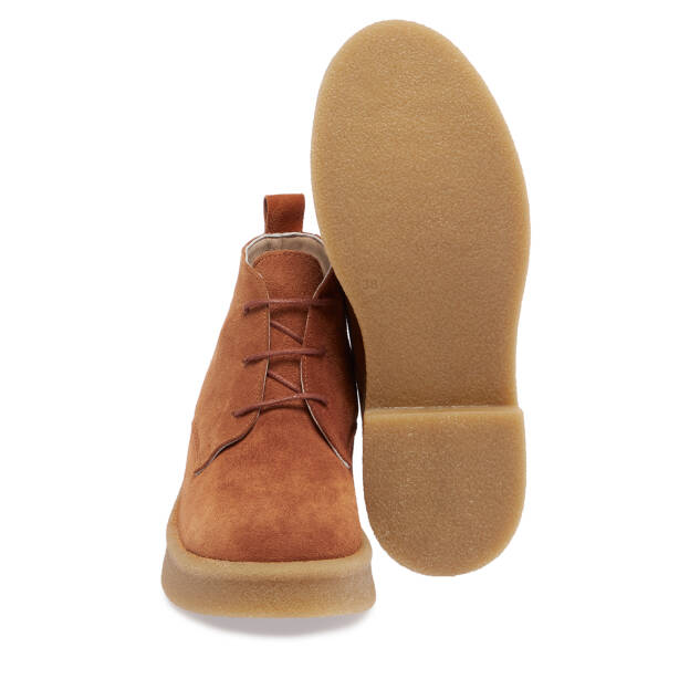 Taba Hakiki Süet Deri Kadın Bot - K25K1BT68143-K59 - 4