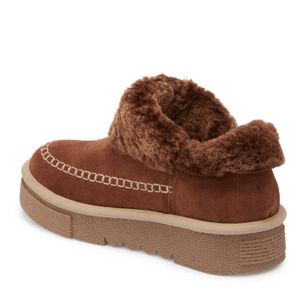 Taba Süet Deri Kadın Bot - K25K1BT68158-K59 - 2