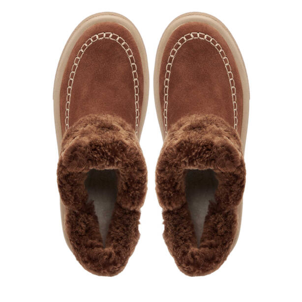 Taba Süet Deri Kadın Bot - K25K1BT68158-K59 - 5