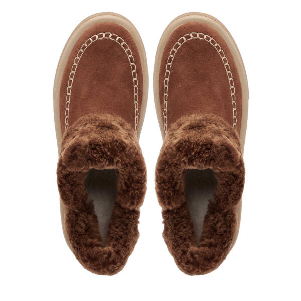 Taba Süet Deri Kadın Bot - K25K1BT68158-K59 - 5