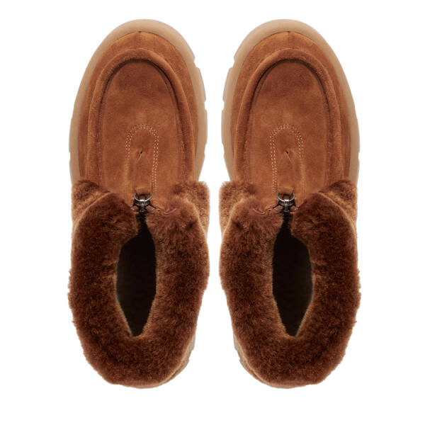 Taba Süet Deri Kadın Casual Bot - K24K1BT67522-K59 - 5