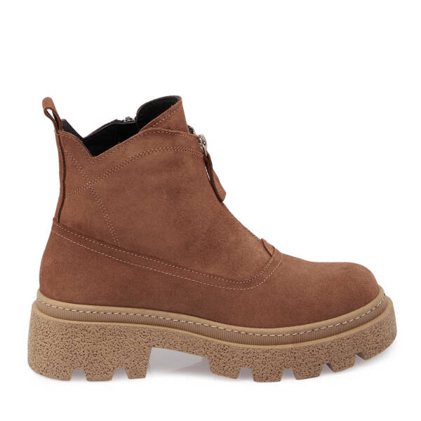 Taba Süet Deri Kadın Casual Bot - K24K1BT67556-K59 - 3