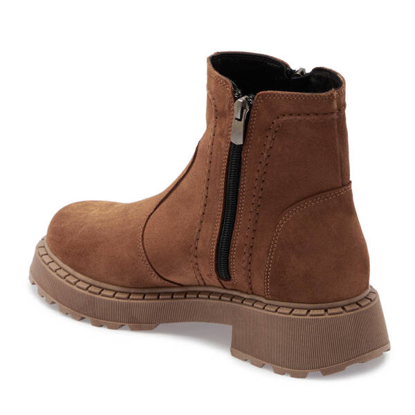 Taba Süet Deri Kadın Casual Bot - K24K1BT67557-K59 - 2