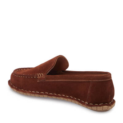  Taba Süet Deri Kadın Loafer - K25I1AY68010-K59 - 2