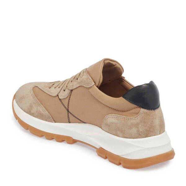 Taba Hakiki Süet Deri Kadın Sneaker - K23S1AY66944-W33 - 3