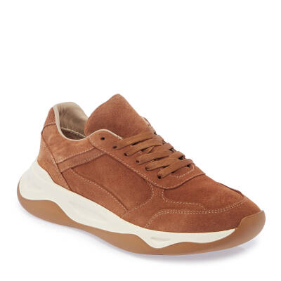 Taba Süet Deri Kadın Sneaker - K24I1AY67498-K59 
