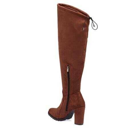 Taba Vegan Kadın Klasik Çizme - K23K1CM67024-S4W - 2