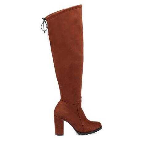 Taba Vegan Kadın Klasik Çizme - K23K1CM67024-S4W - 3