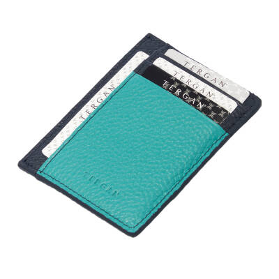 Mavi Deri Unisex Kredi Kartlık - S1KK00001676-V6G 