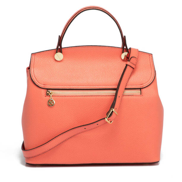 Turuncu Hakiki Deri Kadın Çapraz Askılı Çanta - S25Y1BC79121-S2A - 3